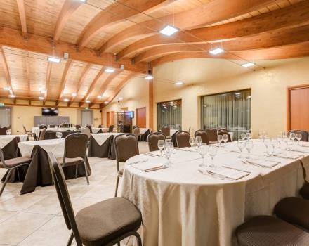 The fine dining restaurant at the Best Western Hotel Class in Lamezia Terme