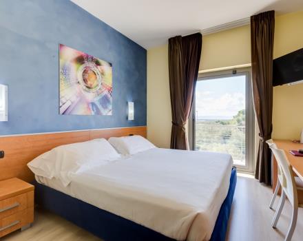 Comfort totale nelle camere matrimoniale del Best Western Hotel Class a Lamezia Terme
