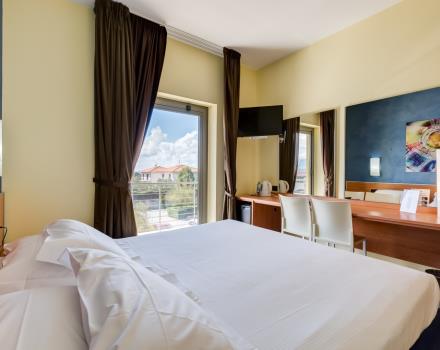 Le camere matrimoniali del Best Western Hotel Class: comfort 4 stelle a Lamezia Terme